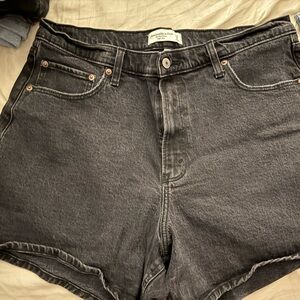 Abercrombie & Fitch The Dad Short High Rise Curve Love 16/33